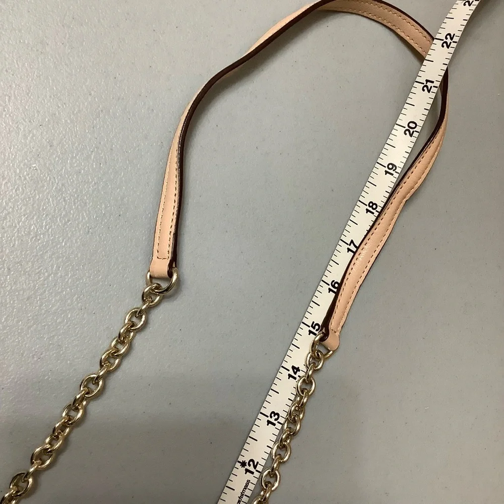 Diane Avon Furstenberg Vintage Gold Studded Leather Crossbody Purse - Picture 12 of 12